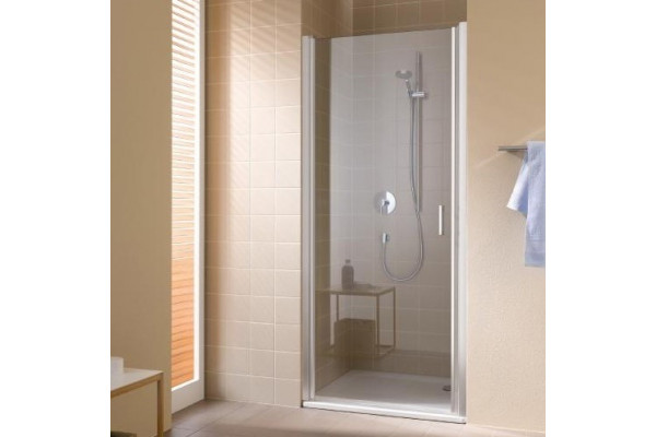 CADA XS CK 1WL 09020 VPK 1-створ. маятниковая дверь 860-910/2000, крепление слева, стекло прозр. ESG Clean
