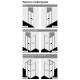Душевая дверь Kermi Cada XS CKG2R12020VPK левая 120x200