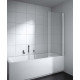 Шторка для ванной Kermi Cada XS CKDFR07516VPK правая 75x1600