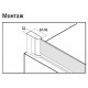 Шторка для ванной Kermi Cada XS CKDFR07516VPK правая 75x1600