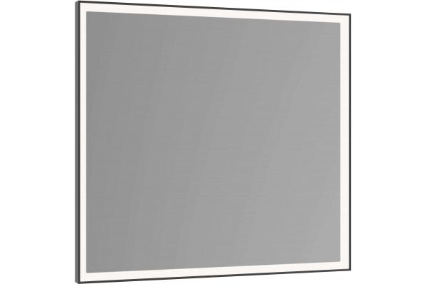 14597132000 ROYAL LUMOS Зеркало с подсветкой 700x650x60 mm, сенсорные клавиши на корпусе зеркала, 50 Watt, обрамление из алюминия, в черной элоксиров