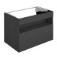 32862970100 STAGELINE Тумба под умывальник 800x625x490 mm,подсветка, розетка + USB/USB-C, 1 выдвижной ящик, сифон 1 1/4 x 32, Вулканит/Вулканит