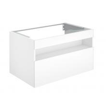32872300100 STAGELINE Тумба под умывальник 1000x625x490 mm, 1 выдвижной фронтальный ящик, вкл. пластиковый сифон 1 1/4 x 32, белый/белый