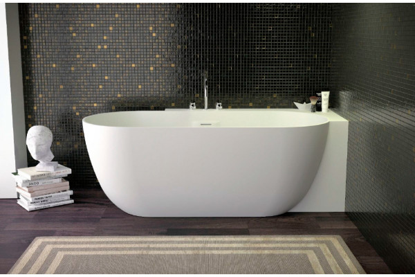 Ванна KNIEF LOTUS CORNER R 190х95 см 0600-613 R из материала K.Stone, правая