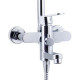 Душевая стойка Kaiser SX-2060-4 штанга 145 см, 1 режим