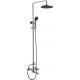 Душевая стойка Kaiser Trio 57188 хром, штанга 130.6 см