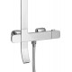 Душевая стойка Kaiser Zinger 35282 хром, штанга 142.8 см, 1 режим
