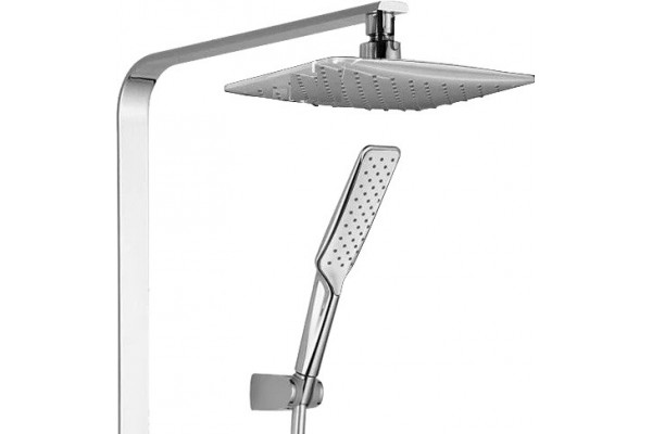 Душевая стойка Kaiser Zinger 35282 хром, штанга 142.8 см, 1 режим