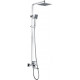 Душевая стойка Kaiser Sonat 34182 хром, штанга 124.3 см