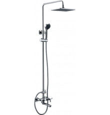 Душевая стойка Kaiser Trio 57288 хром, штанга 130.6 см, 1 режим