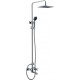 Душевая стойка Kaiser Trio 57288 хром, штанга 130.6 см, 1 режим