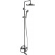 Душевая стойка Kaiser Linear 59182 хром, штанга 166.2 см, 3 режима