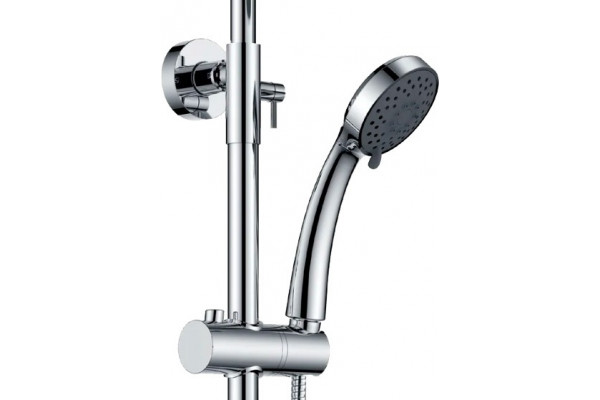 Душевая стойка Kaiser Cuatro 58182 хром, штанга 130 см