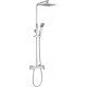 Душевая стойка Kaiser Sonat 34282 хром, штанга 135 см, 1 режим