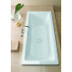 Стальная ванна Kaldewei Avantgarde Conoduo 734 с покрытием Easy-Clean, пристенная, прямоугольная