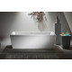 Стальная ванна Kaldewei Avantgarde Conoduo 734 с покрытием Easy-Clean, пристенная, прямоугольная