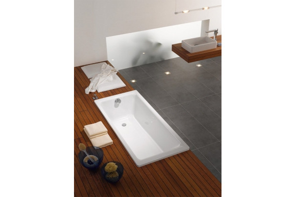Стальная ванна Kaldewei Advantage Saniform Plus 372-1 пристенная, прямоугольная