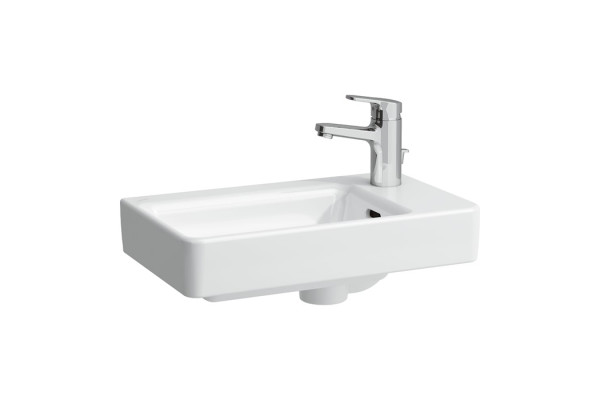 Laufen Pro S мини-раковина полка справа 480x280x85 мм 1 отв для смесит покрытие LCC белый (со склада продаем с базой 4.0210.2.110.261.1) 8.1595.4.400.104.1