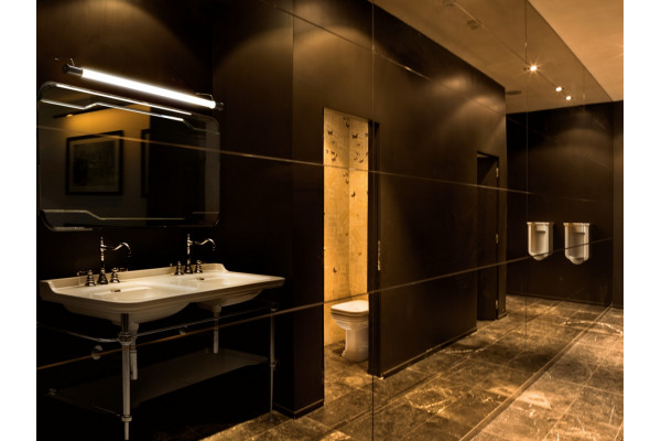 Раковина Kerasan Waldorf 4143 с 3 отверстиями, цвет белый, прямоугольная