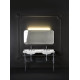 Раковина Kerasan Waldorf 4143 с 3 отверстиями, цвет белый, прямоугольная