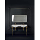 Раковина Kerasan Waldorf 4143 с 3 отверстиями, цвет белый, прямоугольная