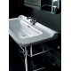 Раковина Kerasan Waldorf 4144 с 1 отверстием, цвет белый, прямоугольная