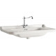 Раковина Kerasan Waldorf 4144 с 1 отверстием, цвет белый, прямоугольная