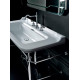 Раковина Kerasan Waldorf 4140 с 3 отверстиями, цвет белый, прямоугольная
