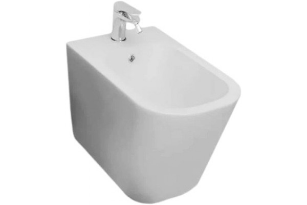 Биде напольное Kerasan Tribeca 512001 цвет белый, прямоугольное, 35x55 см