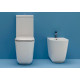 Биде напольное Kerasan Tribeca 512001 цвет белый, прямоугольное, 35x55 см