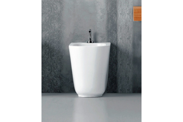 Биде напольное Kerasan Tribeca 512001 цвет белый, прямоугольное, 35x55 см