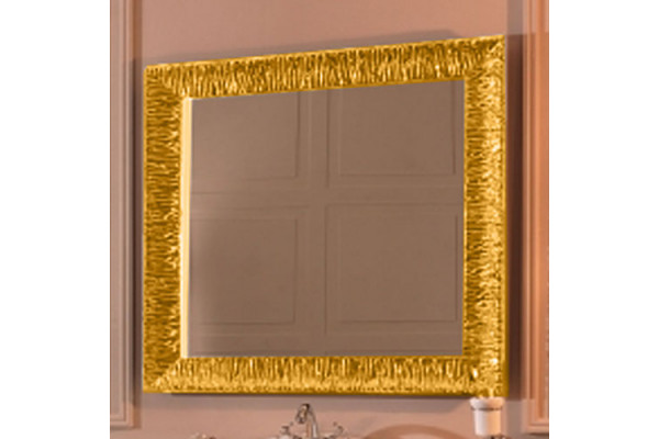KERASAN Retro Зеркало 100x100 цвет золото 736403oro