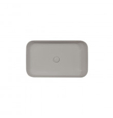 Kerasan Tribeca Раковина накладная 70х43см без отв. под смеситель цвет: Grigio matt