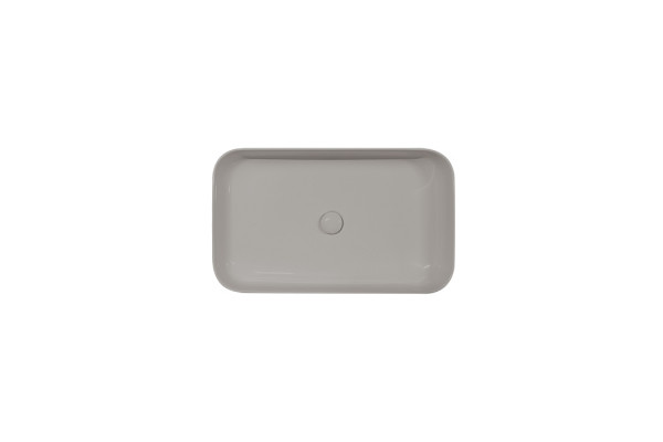 Kerasan Tribeca Раковина накладная 70х43см без отв. под смеситель цвет: Grigio matt 460259*0 Grigio matt