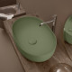 Раковина Kerasan Nolita 534311*0 60x40 см, verde, круглая, цвет зеленый
