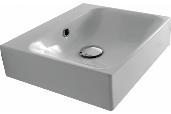 Рукомойник Kerasan Cento 40x35 см прямоугольная, цвет белый
