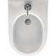 Биде напольное Kerasan Flo 312201 цвет белый, овальное, 37x56 см