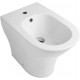 Биде напольное Kerasan Aquatech 372101 *1 цвет белый, овальное, 35.5x55.5 см