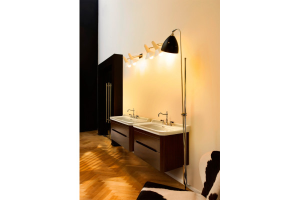 Раковина Kerasan Waldorf 4142 цвет белый, прямоугольная, с переливом