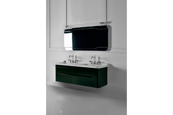 Раковина Kerasan Waldorf 4143 цвет белый, прямоугольная, с переливом