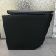 Унитаз приставной Kerasan Tribeca 511831 черная матовая черный, 35x55 см