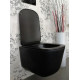 Унитаз подвесной Kerasan Tribeca 511431 черная матовая черный, 35x54 см