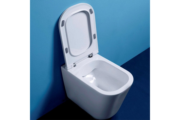 Унитаз приставной Kerasan Tribeca 511801 белая белый, 35x55 см