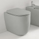 Унитаз приставной Kerasan Nolita 531859 grigio matt серый, 35x55 см