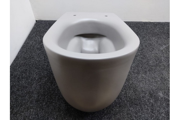 Унитаз приставной Kerasan Nolita 531859 grigio matt серый, 35x55 см
