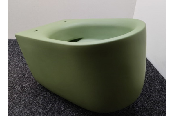 Унитаз подвесной Kerasan Nolita 531411 verde зеленый, 35x55 см