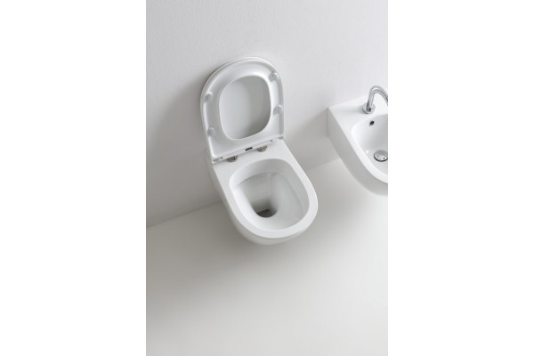 Унитаз подвесной Kerasan Aquatech 371401 белый, 36.5x55 см