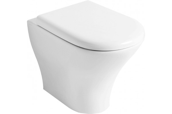 Унитаз приставной Kerasan Aquatech 371801 белый, 35.5x55.5 см