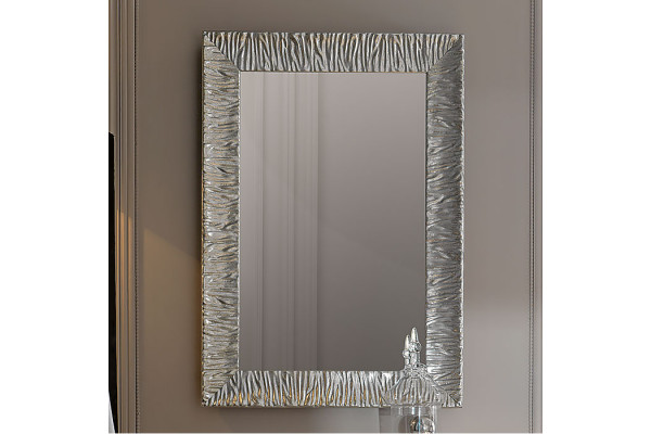 KERASAN Retro Зеркало Specchiera  70x100цвет серебро состаренное-пятнистое 736502