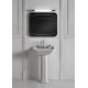 Раковина Kerasan Waldorf 4140 цвет белый, прямоугольная, с переливом